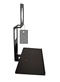 SDS Premium Aluminum Mini Keyboard Mounting Shelf, Black, Light Weight, Mounts Using VESA Pattern On Monitors