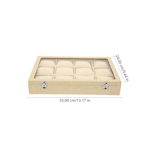 Boîte pour montres 12 compartiments idéale pour votre coiffeuse
