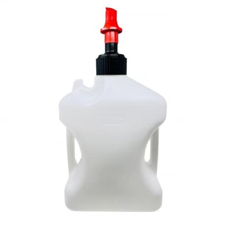 BIHR Benzina can BIHR Home Track approvato TÜV bianco 20L