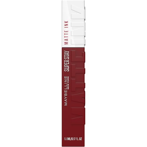 Maybelline New York, SuperStay Matte Ink, Pintalabios Mate de Lar...