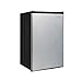 Frigidaire Compact Fridge, 4.5 Cubic Feet, Stainless Steel