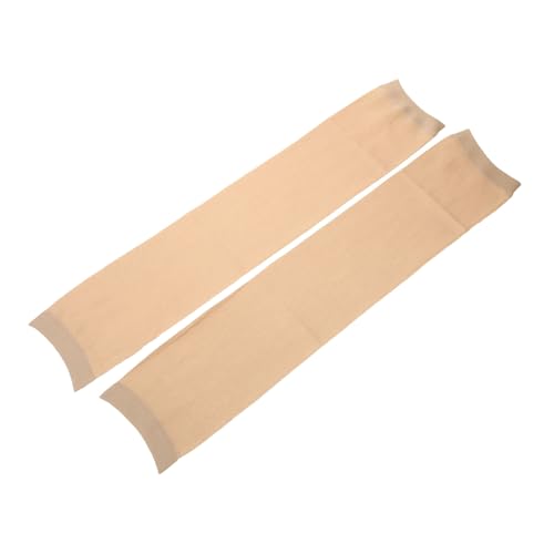 WRITWAA 2 Piezas que cubre la manga mangas de brazo para mujer almohadillas ultravioleta mangas del antebrazo cubierta del antebrazo cubierta de manga del brazo del tela
