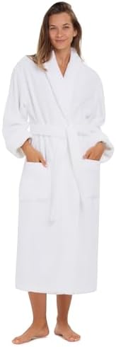 Monarch Terry Shawl Collar Unisex Bathrobe
