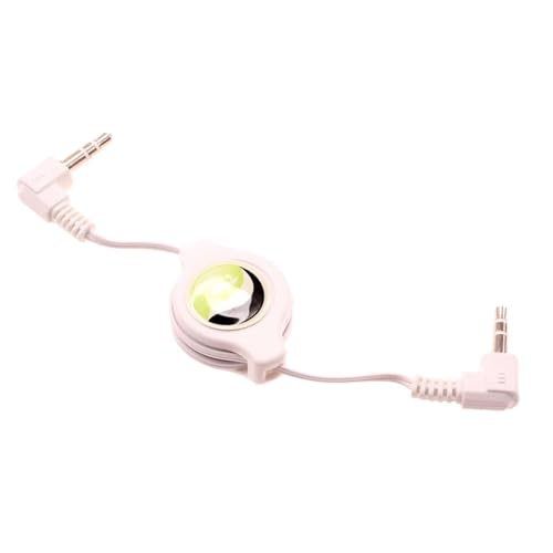 Cable Auxiliar Retráctil 3.5mm Compatible con TCL 30 miniatura 1