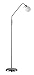 Produktbild Trio Leuchten LED-Stehleuchte in Nickel inklusiv 1x E14, 4 Watt LED, zwei Flexgelenke, Höhe maximal 150 cm, Glas opal matt weiß 424810107