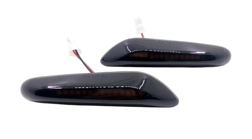 Intermitentes laterales dinámicos ahumados para BMW E46 E90 E60 X1 X3