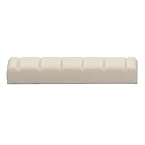 6 String Pre Slotted Left Hand Acoustic Guitar Bone Nut for folk Guitar Accessories 43mm*6mm*8/8.5mm