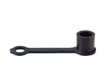 Parker Hannifin PD6-285 Molded Rubber Protective Dust Cap for Quick Coupling, 1/8 Inch Body Size, Black