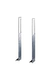 Grohe 37304000 37304000-Uniset Pies Apoyo Uniset Pared Resistent, Argento