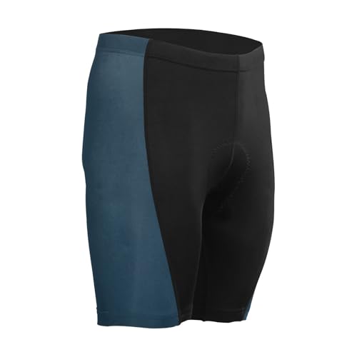 Men's Padded Bicycle Short, Cycling Shorts, Breathable, Moisture-Absorbent and Sweat-Wicking Dark Blue