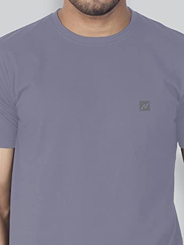 Image of Lux Nitro Men's Solid Regular Fit T-Shirt