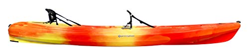 Image of Perception Tribe 13.5 Sit on Top Tandem Kayak for All-Around Fun Large Rear Storage with Tie Downs