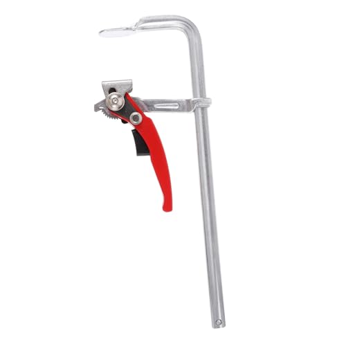 Tofficu Ergonomic Handle Woodworking Clamp Heavy Duty f Clip Woodworking Auxiliary Clamp Easy to Grip Random