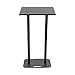 Black Podium, Angle Adjustable Podiums Stand for Church, Acrylic Podium Iron Body and Base, Portable Presentation Standing for Classroom Concert Church Speech, Easy Assembly