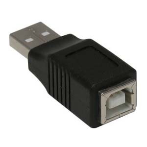 ACCL USB A-M/B-F Gender Changer, 1 Pack