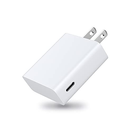 USB C Charger Block, Raycono 20W PD Charger, Type C Wall Charger USB-C Fast Charger for iPhone 11 12 Samsung Galaxy Google Pixel iPad Airpods Switch and Type C Port Smartphone Tablet