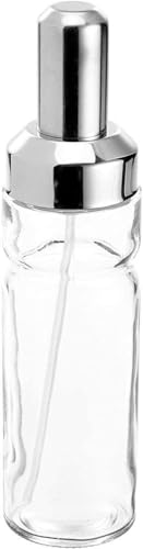 Fackelmann pulverizador de aceite para freidora de aire, dispensador de aceite spray para vinagre, dosificador aceite para aliñar ensaladas, transparente y metálico, 19.5 x 4.8 cm, 1 Ud Fackelmann pulverizador de aceite para freidora de aire, dispensador de aceite spray para vinagre, dosificador aceite para aliñar ensaladas, transparente y metálico, 19.5 x 4.8 cm, 1 Ud