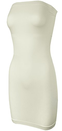 Image of KMystic Seamless Strapless Tube Slip Dress