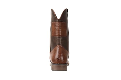 Image of IUV Cowboy Boots For Men Wide Western Boot Traditional American Flag Retro Square Toe Country Work Boots