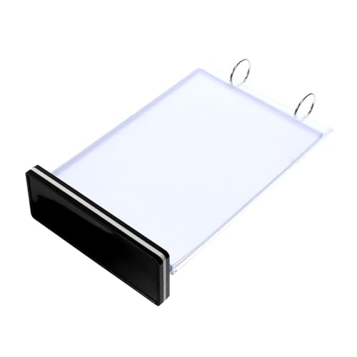 CIYODO A5 Menu Holder Tabletop Display Stand Dry Erase Menu Board for Restaurant