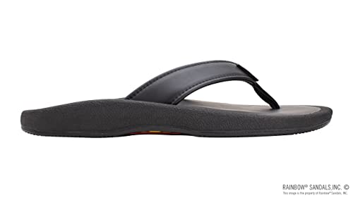 Rainbow Sandals Men's Navigator Premier Leather Orthopedic Foot Bed w/Tapered Strap4