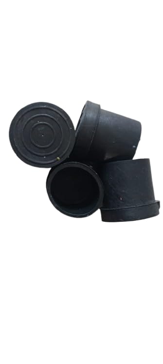 1.25 Inch Round Rubber Caps (Pack of 4) – Chair Leg Caps, Pipe End Covers, Floor Protectors, Anti-Slip Furniture Feet-image-33