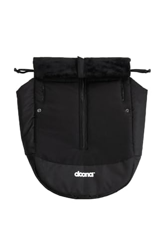 Doona Winter Cover Baby Seat - Weather Resistant & Machine Washable - Black