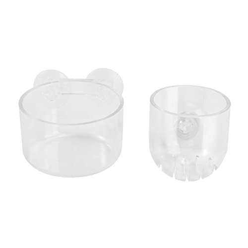 COSMEVIVI Aquarium Fish Shrimp Feeder Compact Feeding Ring Easy to Install Feeding Device