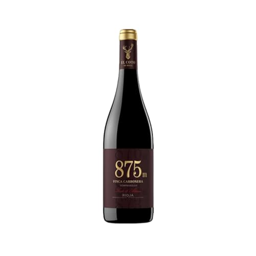 EL COTO Tinto 875 m | Vino Tinto DOC Rioja | Variedad Tempranillo | Salvaje y delicado | Botella 750 ml