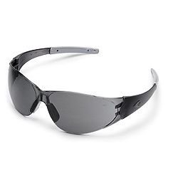 Equipaggi 135-ck212 Checkmate Safety Glassessmoke tempio Grey Lens