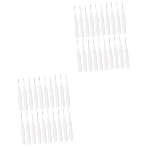 SOESFOUFU 2sets Mini Makeup Brush Set Eyeshadow Eyebrow Interdental Nylon 20pcs*2