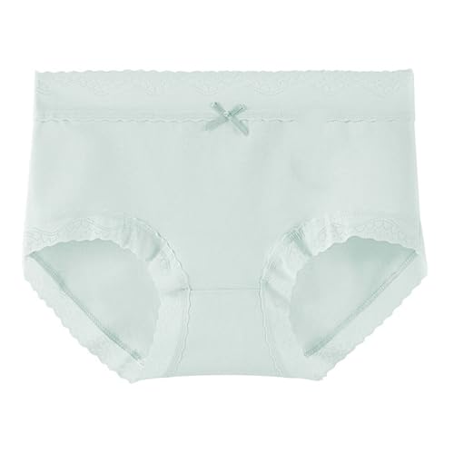 High Waisted Cotton Panties for Women Comfortable Stretch Underwear Ladies Cheeky Breathable Briefs