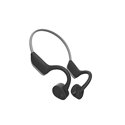 Wireless Stereo Bone Conduction Bluetooth Het with Noise-Canceling Microphone for Office Home Business Trucker Drivers Commercia