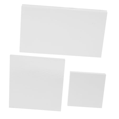 FOMIYES 150pcs Adhesive Nail Art Palette Paper Nail Polish Mixing Sheets Self-stick Makeup Palette for Art Beauty Supplies