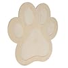 14 Inch Paw Print Wood Shape Unfinished DIY Cutout Craft Projects Home School Parties #1