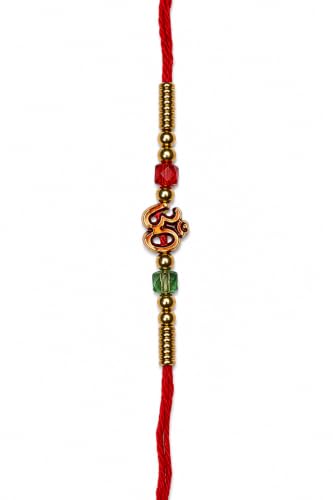 Image of Designer Festival Rakhi | Handmade Sacred Thread for Brother | Raksha Bandhan Premium Gift
