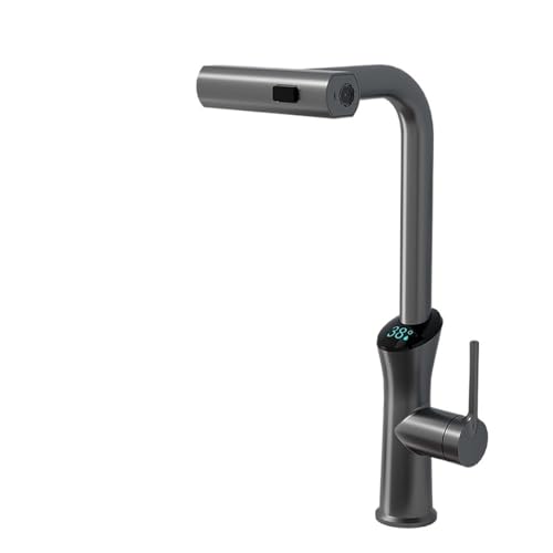 Robinet de cuisine évier extractible pour stopper le gaspillage d'eau et les risques de brûlure