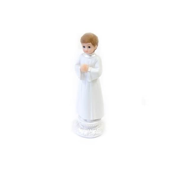 Figurine Petitcollin Vintage : Le Communiant Avec Son Cierge (17 Cm) - Occasion