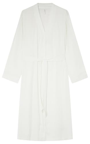 Robe de chambre Femme en satin blanc Women'secret fini le homewear sans style