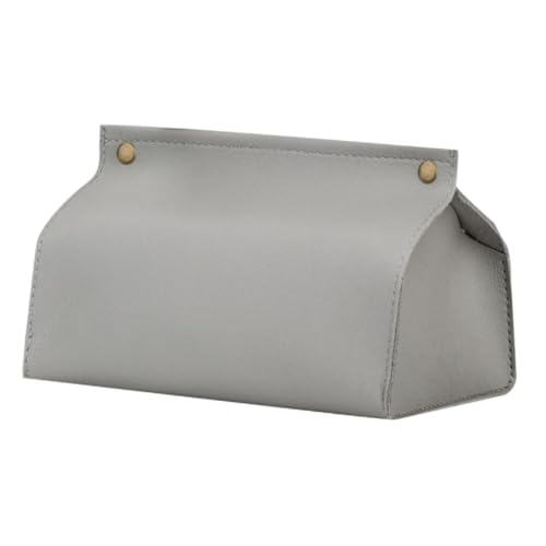 Imagen de Amosfun Caja Dispensadora De Servilletas De PU Organizador De Elegante para Hogar y Oficina Soporte De Napkins Moderno