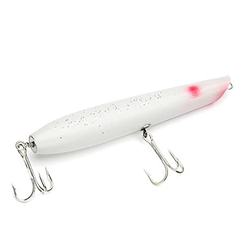 Canal Bait and Tackle Pencil Popper White 6