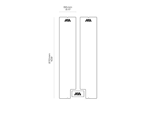Kit protection fourche vtt ams all mountain style universel Velo - 3