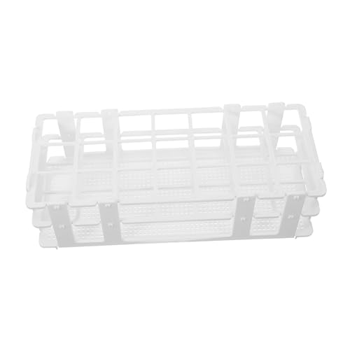 ULDIGI Decorative Home Office Test Tube Holder Sturdy Plastic Storage Stand for Hydroponic Racks