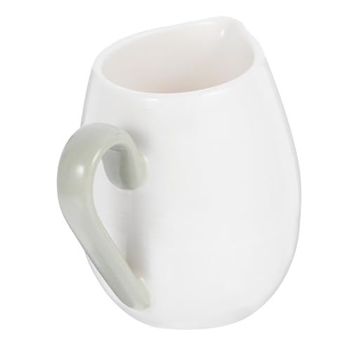 Cabilock Jarra De Leche De Cerámica Hervidor De Leche Cafeteras Taza Para El Hogar Jarra Doméstica Taza De Ceramica Dispensador Doméstico Dispensador Para El Hogar Hervidor De Café