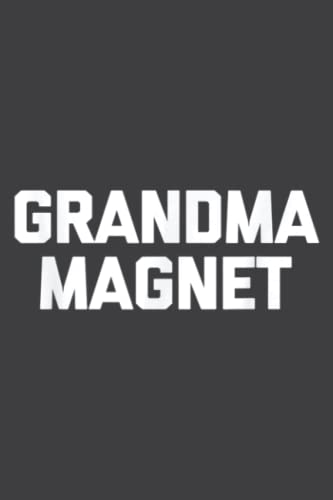 Grandma Magnet Funny Saying Sarcastic Kids Toddler: HEARTS JOURNAL: 6" x 9", 100 Pages, Matte Finish Cover, Diary, Planner, Lined College Ruled Paper. image 2