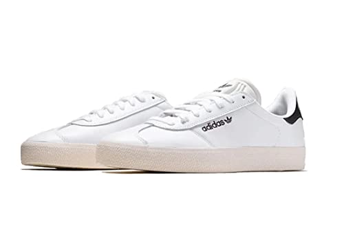 adidas Gazelle Adv Shoes - White/White/Shadow Olive - 8.03