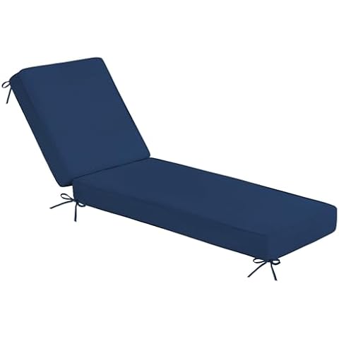 Sundale Outdoor Chaise Lounge Cushion Cover