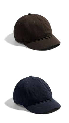 Image of Adjustable Mens and Womens Sun Hat Short Brim Baseball Cap