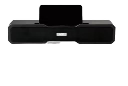 MZ M 61 Unique Bluetooth Soundbar for TV, 10W Stereo Sound, 2400mAh Battery, Compact Wireless Home Speaker