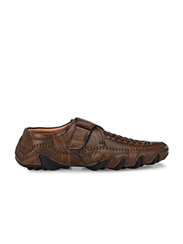 Big Fox Men's Ethnic Footwear Perforated 4 Roman Sandals